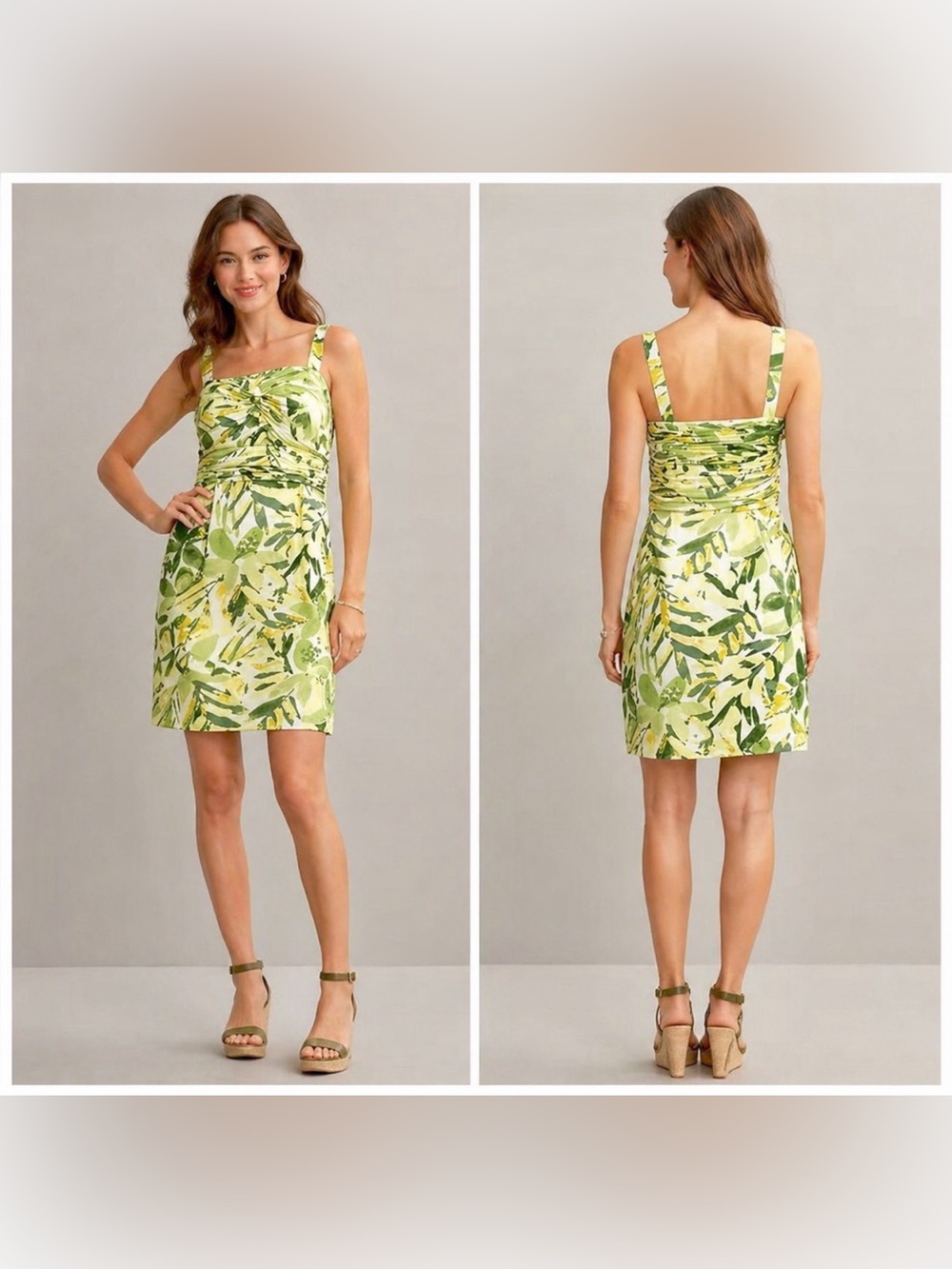 Banana republic real silk dress